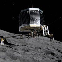 Европейский аппарат Philae сел на поверхность кометы