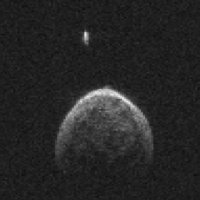 Астероид пролетевший рядом с Землей имеет собственную Луну